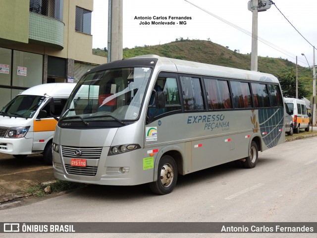 Expresso Peçanha 02 na cidade de João Monlevade, Minas Gerais, Brasil, por Antonio Carlos Fernandes. ID da foto: 9256955.