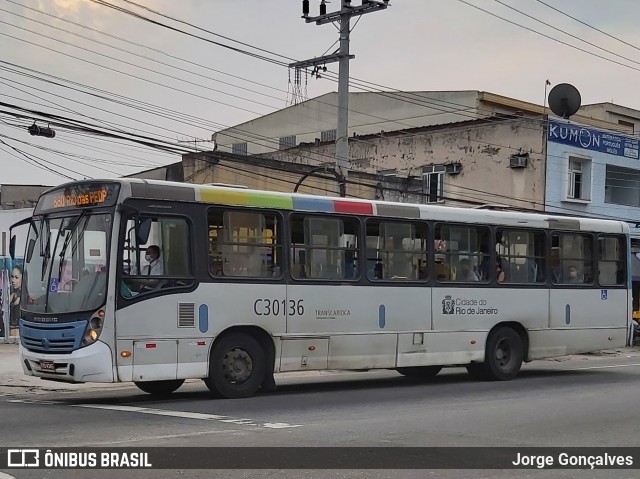 Transportes Futuro C30136 na cidade de Rio de Janeiro, Rio de Janeiro, Brasil, por Jorge Gonçalves. Número da foto: #9257960.