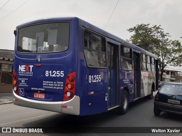 Next Mobilidade - ABC Sistema de Transporte 81.255 na cidade de Diadema, São Paulo, Brasil, por Welton Xavier. ID da foto: 9258774.