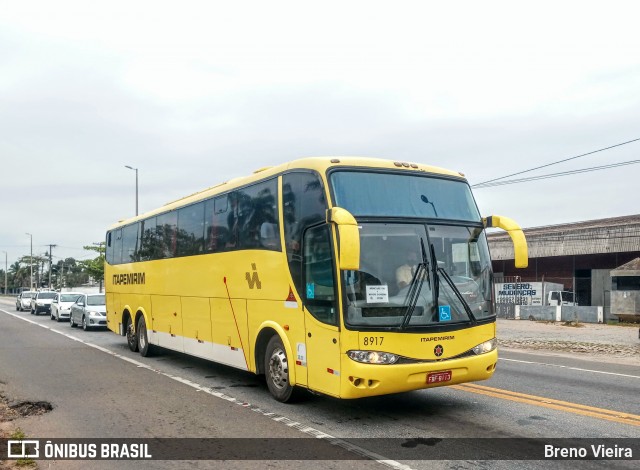 Viação Itapemirim 8917 na cidade de Campos dos Goytacazes, Rio de Janeiro, Brasil, por Breno Vieira. ID da foto: 9261130.