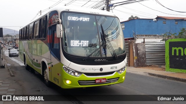 Rio Negro Fretamento e Turismo 40719 na cidade de Belo Horizonte, Minas Gerais, Brasil, por Edmar Junio. Número da foto: #9262695.