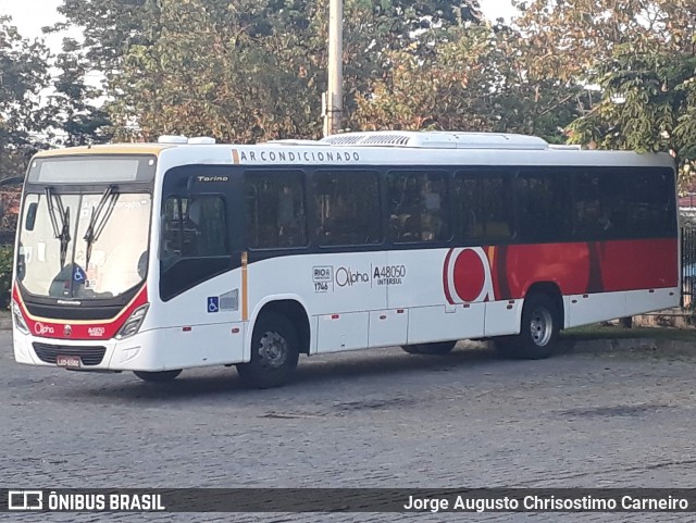 Auto Viação Alpha A48050 na cidade de Rio de Janeiro, Rio de Janeiro, Brasil, por Jorge Augusto Chrisostimo Carneiro. Número da foto: #9260751.
