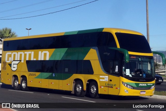 Empresa Gontijo de Transportes 25005 na cidade de Vitória, Espírito Santo, Brasil, por Luciano Formiga. ID da foto: 9260750.