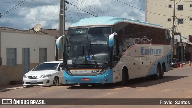 Emtram 5220 na cidade de Barra da Estiva, Bahia, Brasil, por Flávio  Santos. Número da foto: #9260296.