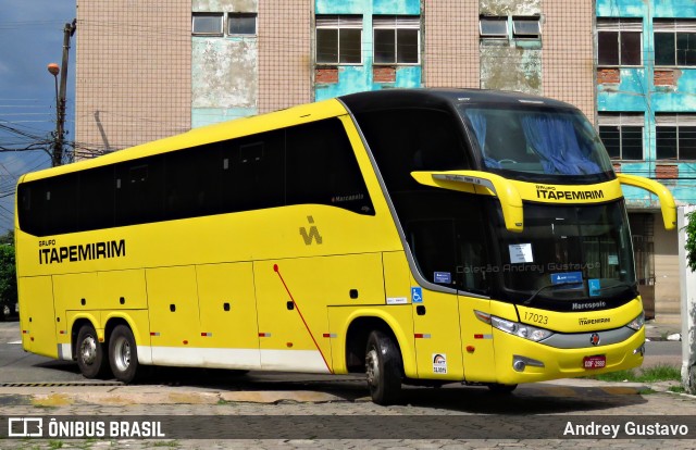 Viação Itapemirim 17023 na cidade de Belém, Pará, Brasil, por Andrey Gustavo. Número da foto: #9261226.