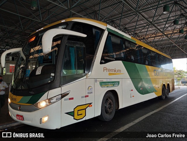 Empresa Gontijo de Transportes 18695 na cidade de Bauru, São Paulo, Brasil, por Joao Carlos Freire. ID da foto: 9259811.