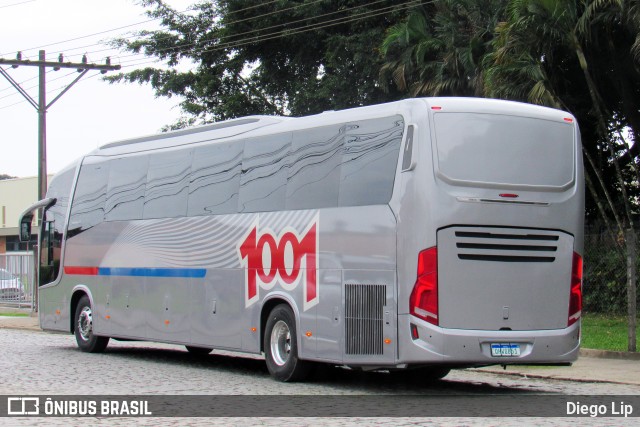 Auto Viação 1001 VISSTA BUSS 360 na cidade de Joinville, Santa Catarina, Brasil, por Diego Lip. ID da foto: 9260465.