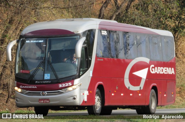 Expresso Gardenia 3225 na cidade de Carmópolis de Minas, Minas Gerais, Brasil, por Rodrigo  Aparecido. ID da foto: 9263650.