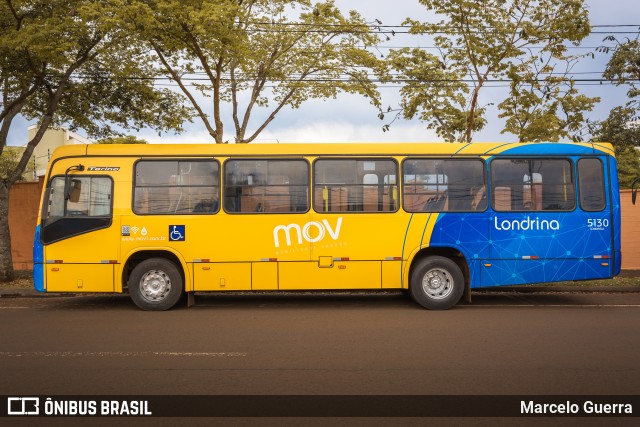 Londrisul Transportes Coletivos 5130 na cidade de Londrina, Paraná, Brasil, por Marcelo Guerra. Número da foto: #9263089.