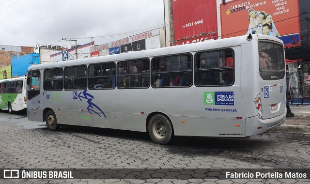 Viação Rosa Vitória da Conquista 3507 na cidade de Vitória da Conquista, Bahia, Brasil, por Fabrício Portella Matos. Número da foto: #9264456.