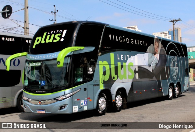 Viação Garcia 88077 na cidade de São Paulo, São Paulo, Brasil, por Diego Henrique. Número da foto: #9264330.