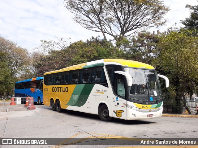 Empresa Gontijo de Transportes 18775 na cidade de São Paulo, São Paulo, Brasil, por Andre Santos de Moraes. ID da foto: 9265348.