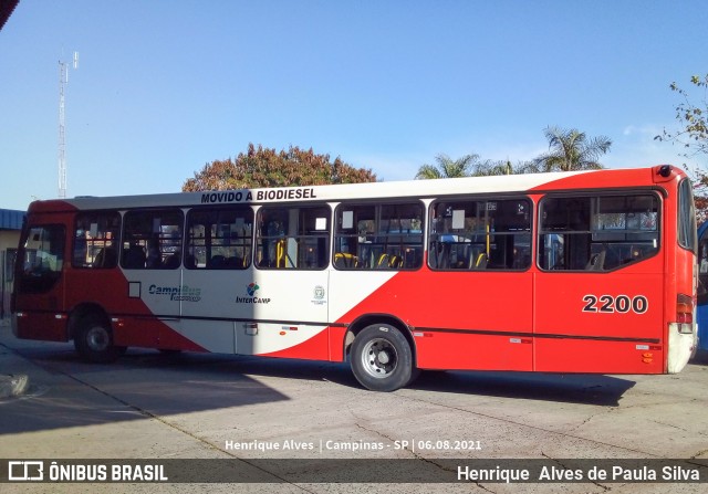 Expresso CampiBus 2200 na cidade de Campinas, São Paulo, Brasil, por Henrique Alves de Paula Silva. Número da foto: #9265843.