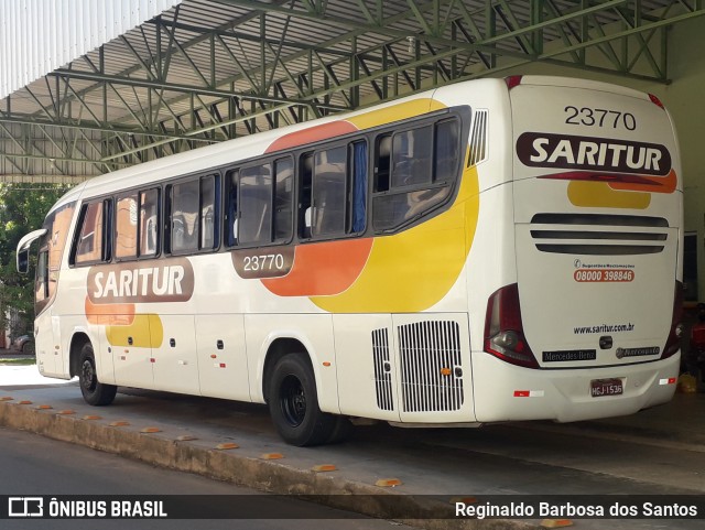 Saritur - Santa Rita Transporte Urbano e Rodoviário 23770 na cidade de Sabinópolis, Minas Gerais, Brasil, por Reginaldo Barbosa dos Santos. Número da foto: #9264200.