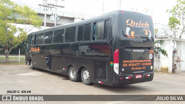 Quick Transportes 029 na cidade de Novo Hamburgo, Rio Grande do Sul, Brasil, por JULIO SILVA. Número da foto: #9265755.