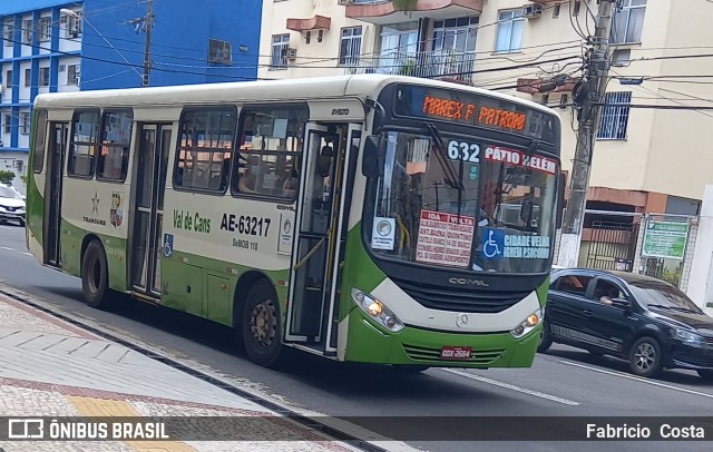 Transurb AE-63217 na cidade de Belém, Pará, Brasil, por Fabricio  Costa. ID da foto: 9263447.