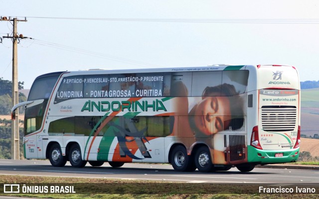 Empresa de Transportes Andorinha 7303 na cidade de Ponta Grossa, Paraná, Brasil, por Francisco Ivano. Número da foto: #9266186.