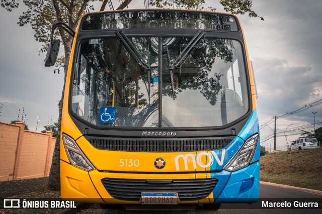 Londrisul Transportes Coletivos 5130 na cidade de Londrina, Paraná, Brasil, por Marcelo Guerra. ID da foto: 9263509.