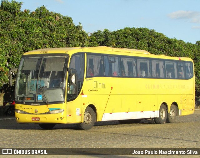 Viação Itapemirim 8623 na cidade de Vitória da Conquista, Bahia, Brasil, por Joao Paulo Nascimento Silva. ID da foto: 9264101.