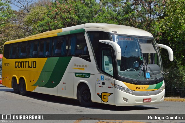 Empresa Gontijo de Transportes 19010 na cidade de São Paulo, São Paulo, Brasil, por Rodrigo Coimbra. ID da foto: 9265717.