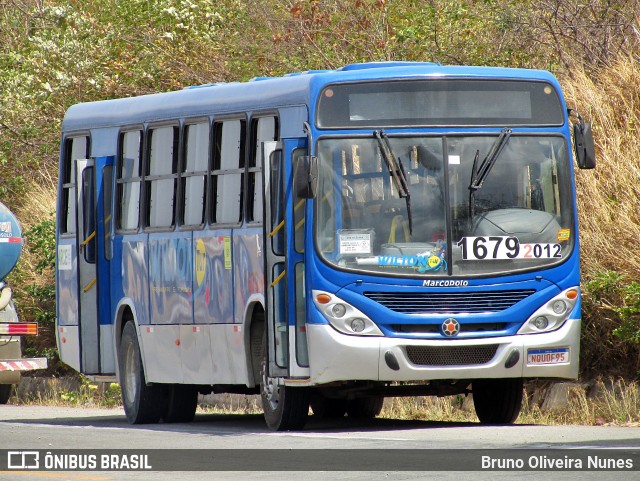 Wilton Tur Fretamento e Turismo 16792012 na cidade de Caucaia, Ceará, Brasil, por Bruno Oliveira Nunes. Número da foto: #9263845.