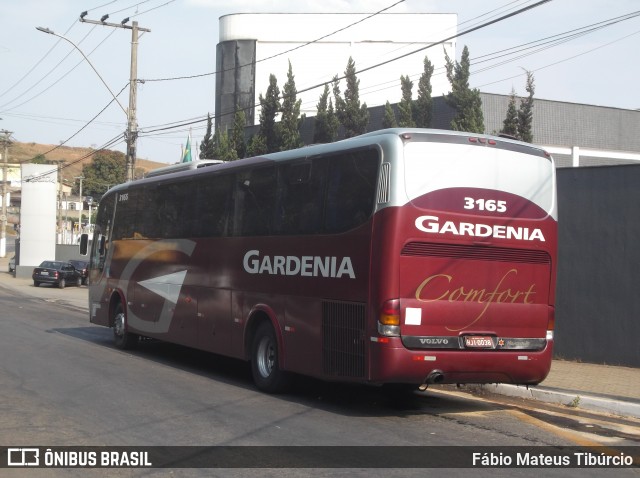 Expresso Gardenia 3165 na cidade de Três Corações, Minas Gerais, Brasil, por Fábio Mateus Tibúrcio. ID da foto: 9264467.