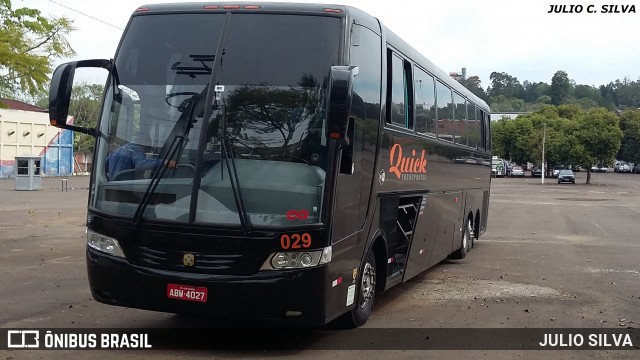 Quick Transportes 029 na cidade de Novo Hamburgo, Rio Grande do Sul, Brasil, por JULIO SILVA. ID da foto: 9265769.