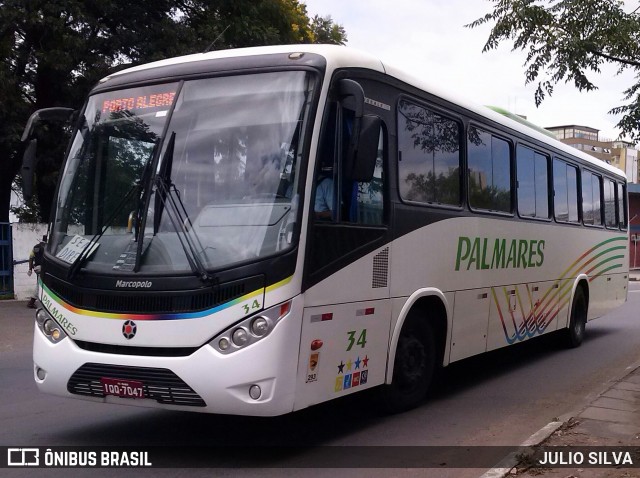 Expresso Palmares 34 na cidade de Porto Alegre, Rio Grande do Sul, Brasil, por JULIO SILVA. ID da foto: 9266517.