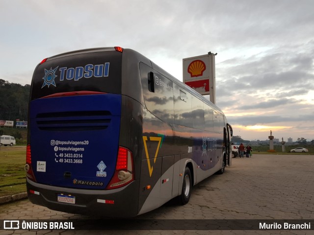 TopSul Viagens 3011 na cidade de Apiúna, Santa Catarina, Brasil, por Murilo Branchi. Número da foto: #9268257.