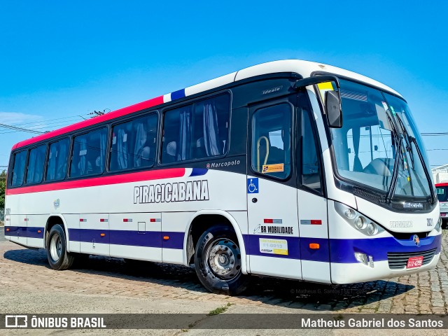 Viação Piracicabana 3021 na cidade de Campinas, São Paulo, Brasil, por Matheus Gabriel dos Santos. Número da foto: #9268981.