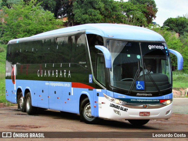 Expresso Guanabara 318 na cidade de São Luís, Maranhão, Brasil, por Leonardo Costa. ID da foto: 9269538.