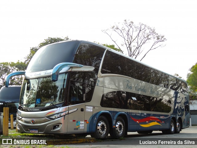Três Estrelas Turismo 9120 na cidade de São Paulo, São Paulo, Brasil, por Luciano Ferreira da Silva. Número da foto: #9267633.