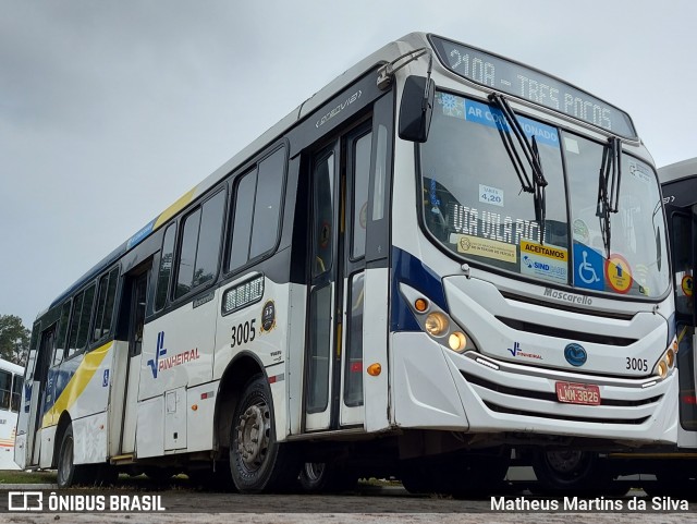 Viação Pinheiral 3005 na cidade de Volta Redonda, Rio de Janeiro, Brasil, por Matheus Martins da Silva. Número da foto: #9267227.