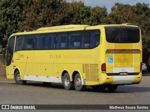 Viação Itapemirim 8861 na cidade de Vitória da Conquista, Bahia, Brasil, por Matheus Souza Santos. Número da foto: #9268513.