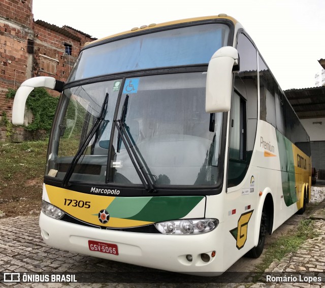 Empresa Gontijo de Transportes 17305 na cidade de Natal, Rio Grande do Norte, Brasil, por Romário Lopes. ID da foto: 9266941.