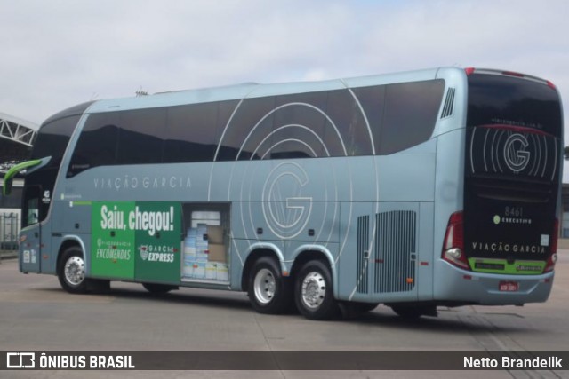 Viação Garcia 8461 na cidade de Curitiba, Paraná, Brasil, por Netto Brandelik. Número da foto: #9268188.