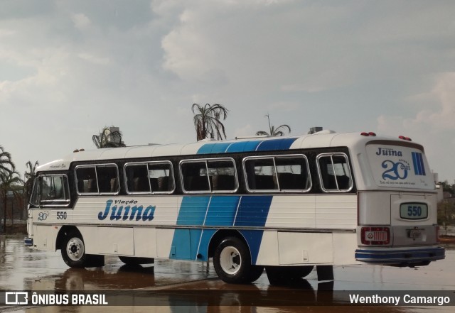 Viação Juína 550 na cidade de Cuiabá, Mato Grosso, Brasil, por Wenthony Camargo. ID da foto: 9269484.