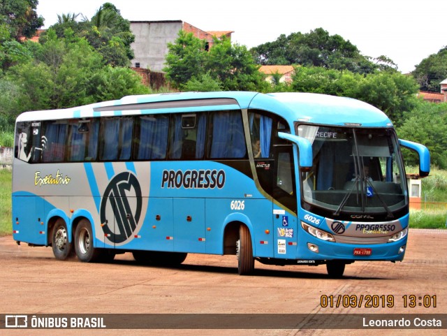Auto Viação Progresso 6026 na cidade de São Luís, Maranhão, Brasil, por Leonardo Costa. Número da foto: #9266441.