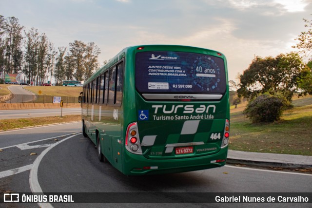 Tursan - Turismo Santo André 464 na cidade de Resende, Rio de Janeiro, Brasil, por Gabriel Nunes de Carvalho. Número da foto: #9271602.