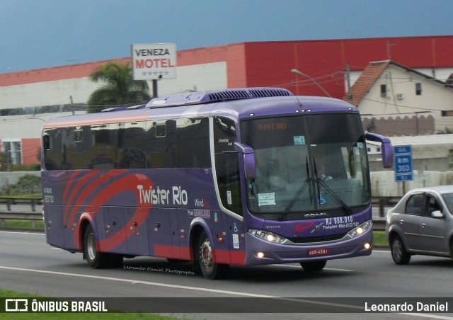 Twister Rio Transporte e Turismo 2070 na cidade de Resende, Rio de Janeiro, Brasil, por Leonardo Daniel. ID da foto: 9270659.