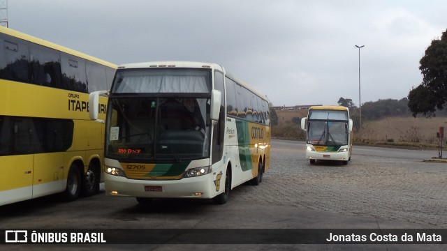 Empresa Gontijo de Transportes 12705 na cidade de João Monlevade, Minas Gerais, Brasil, por Jonatas Costa da Mata. ID da foto: 9271515.