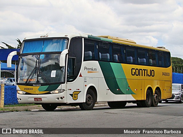 Empresa Gontijo de Transportes 14800 na cidade de São Paulo, São Paulo, Brasil, por Moaccir  Francisco Barboza. ID da foto: 9272341.