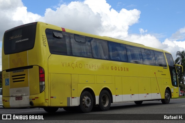 Viação Itapemirim 49021 na cidade de Barra do Piraí, Rio de Janeiro, Brasil, por Rafael H.. ID da foto: 9271338.