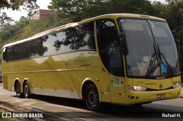 Viação Itapemirim 5555 na cidade de Barra do Piraí, Rio de Janeiro, Brasil, por Rafael H.. Número da foto: #9272655.