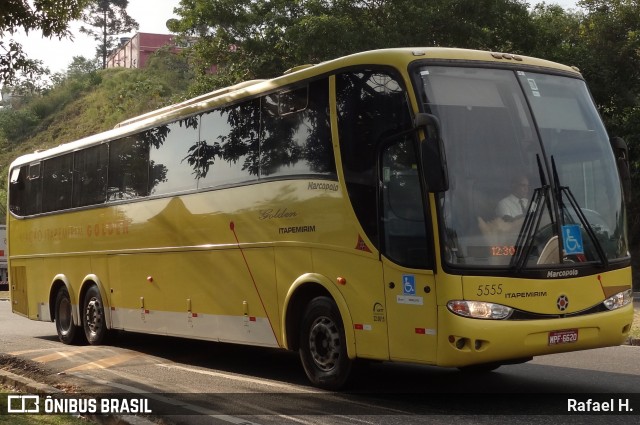 Viação Itapemirim 5555 na cidade de Barra do Piraí, Rio de Janeiro, Brasil, por Rafael H.. ID da foto: 9272655.