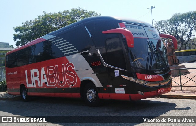 Lirabus 14065 na cidade de Sorocaba, São Paulo, Brasil, por Vicente de Paulo Alves. Número da foto: #9270722.
