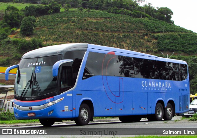 Expresso Guanabara 808 na cidade de Manhuaçu, Minas Gerais, Brasil, por Saimom  Lima. ID da foto: 9271988.