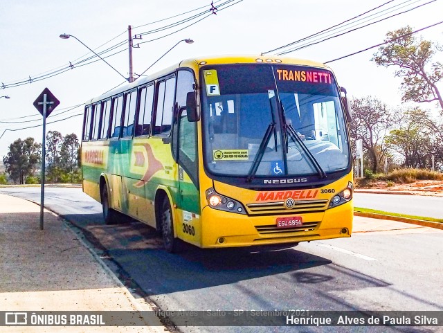 Nardelli Fretamento e Turismo 3060 na cidade de Salto, São Paulo, Brasil, por Henrique Alves de Paula Silva. Número da foto: #9269982.