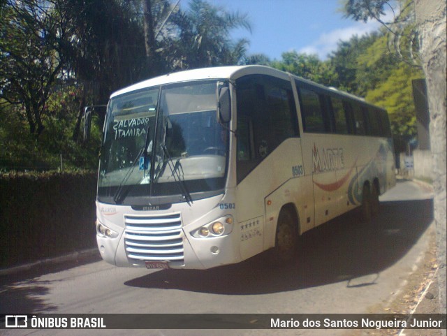 Marte Transportes 0503 na cidade de Salvador, Bahia, Brasil, por Mario dos Santos Nogueira Junior. ID da foto: 9271860.