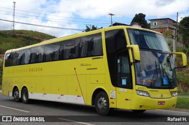 Viação Itapemirim 49021 na cidade de Barra do Piraí, Rio de Janeiro, Brasil, por Rafael H.. Número da foto: #9271339.